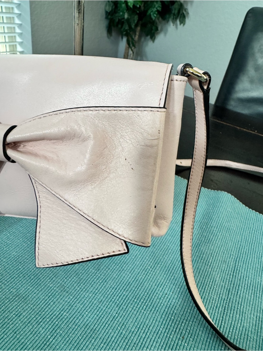 Kate Spade Pink Bow Crossbody Bag - Picture 7 of 11
